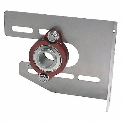 AMERICAN GARAGE DOOR SUPPLY PBSSBCUSL Bearing Centre Plate 3-3/8 to 6 In