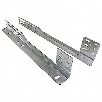 AMERICAN GARAGE DOOR SUPPLY TFABU12 Flag Angle Slotted Bracket Steel PR