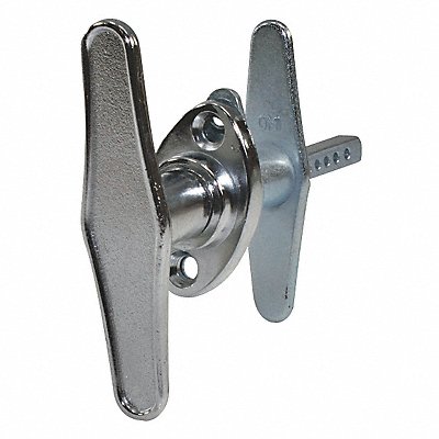 AMERICAN GARAGE DOOR SUPPLY LDTH516 Outside T Handle Chrome 5/16 x 4-1/2 In