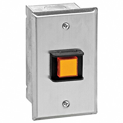 AMERICAN GARAGE DOOR SUPPLY PBC1 Control Station SS 1 Button Nema 1
