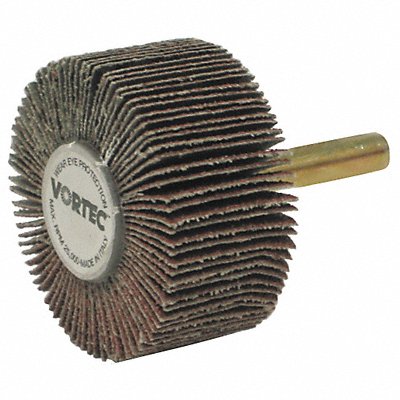 WEILER 30723V Flap Wheel 2 in Dia 1 in W 60 Grit
