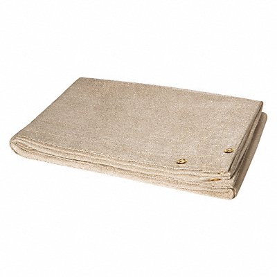 STEINER 3728X8 Welding Blanket 8 ft W 8 ft L Tan