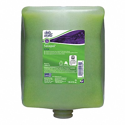 DEB LIM4LTR Hand Cleaner GRN 4 L Lime PK4