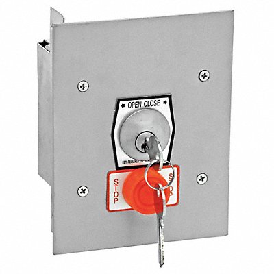 AMERICAN GARAGE DOOR SUPPLY 1KFSX Keyswitch 2 Buttons Tamperproof