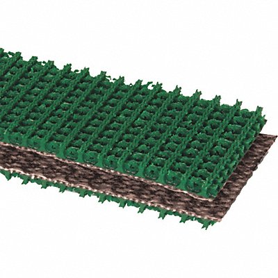APACHE INC. 2010432212 Conveyor Belt Intrwvn 120 PVC Grn 12InW