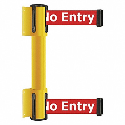 TENSABARRIER 896T235MAXRBXC Belt Barrier 13 ft No Entry Yellow
