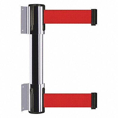 TENSABARRIER 896T21PSTDR5XC Belt Barrier 2 inW Chrome