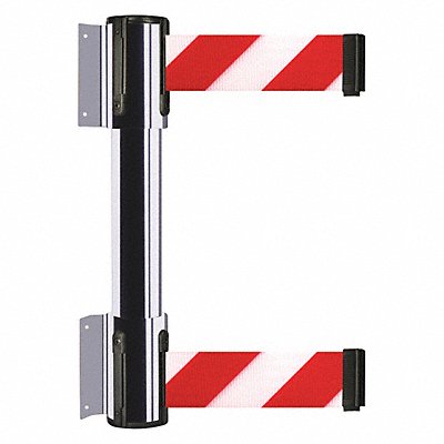 TENSABARRIER 896T21PSTDD3XC Belt Barrier Red w/White Stripe