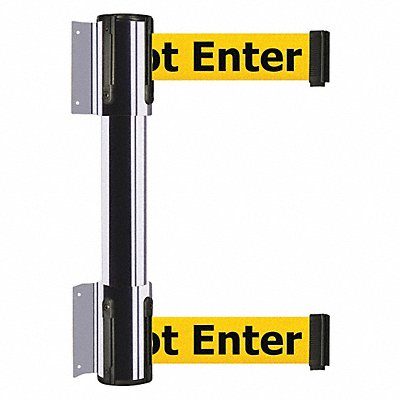 TENSABARRIER 896T21PMAXYAXC Belt Barrier Caution-Do Not Enter Chrome