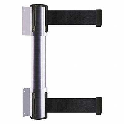 TENSABARRIER 896T21SMAXB9XC Belt Barrier 2 Belts Satin Chrome