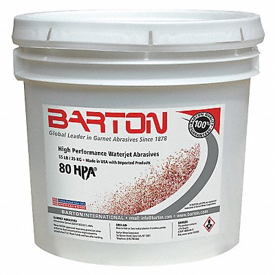 BARTON 60806103 Blast Media Garnet 80 Grit 55 lb.