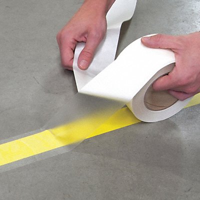 INCOM MANUFACTURING FTL500 Floor Tape Clear 5 in x 54 ft Roll