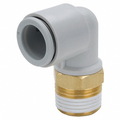 SMC KQ2L0602AS Male Elbow 90 Deg 6mm TubexMale BSPT