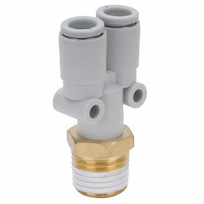 SMC KQ2U1203AS Y Branch 12mm TubexMale BSPT