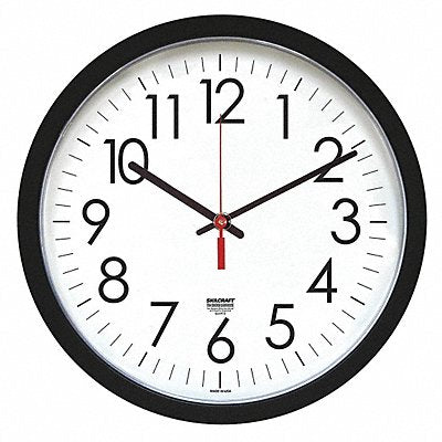 36WE37 ABILITY ONE 6645020000000 Wall Clock Analog Battery