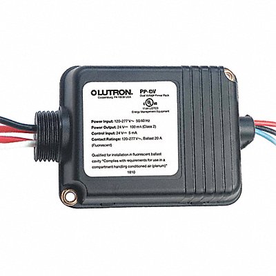LUTRON PPDV PowerPack ForUsewithOccupancySensors Blk