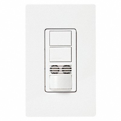 LUTRON MSB202WH Occupancy Sensor PIR/Ultrasonic 120-277V AC Wht