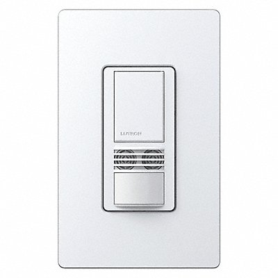 LUTRON MSA102WH Occupancy Sensor PIR/Ultrasonic 120-277V AC Wht