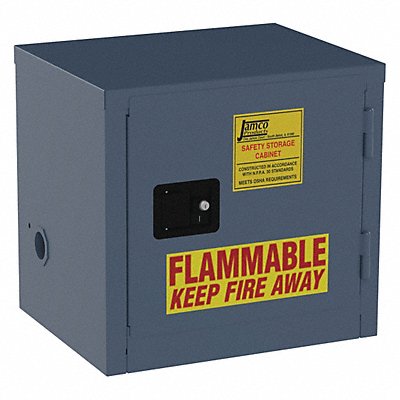 JAMCO CK06BP Corrosive Safety Cabinet 6 gal Blue