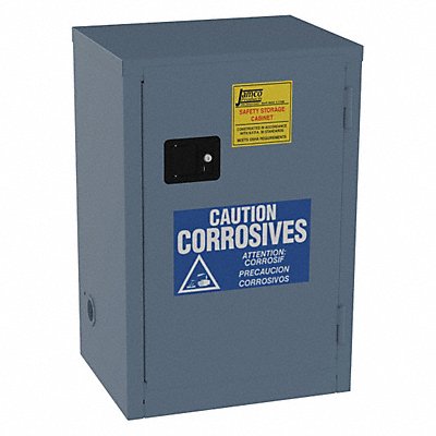 JAMCO CK12BP Corrosive Safety Cabinet 12 gal Blue