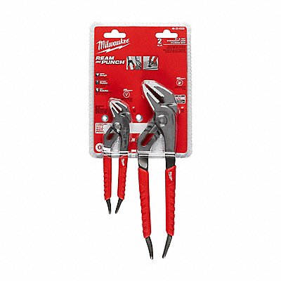 MILWAUKEE 48226330 Tongue and Groove Plier Set Reaming 2Pcs
