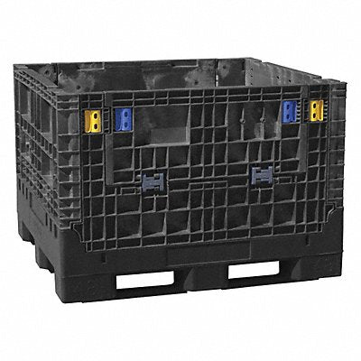 BUCKHORN BN4845512010000 Clps Bulk Ctr Black Solid 48 in