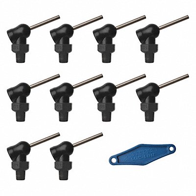 LOC-LINE 79043BLK Nozzle XR Style 0.062in.dia PK10