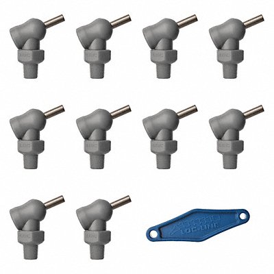 LOC-LINE 79054G Nozzle XR Style 0.160in.dia PK10