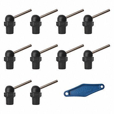 LOC-LINE 79071BLK Nozzle CT Style 0.117in.dia PK10