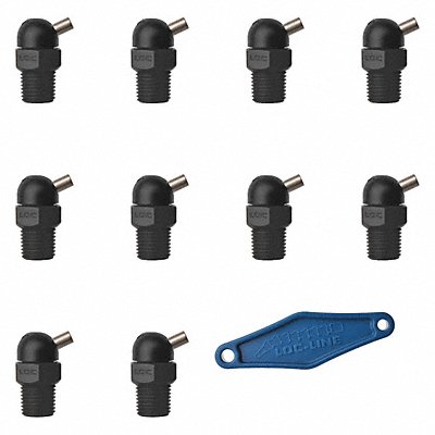 LOC-LINE 79073BLK Nozzle CT Style 0.160in.dia PK10