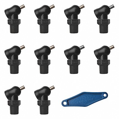 LOC-LINE 79081BLK Nozzle XR Style 0.062in.dia PK10