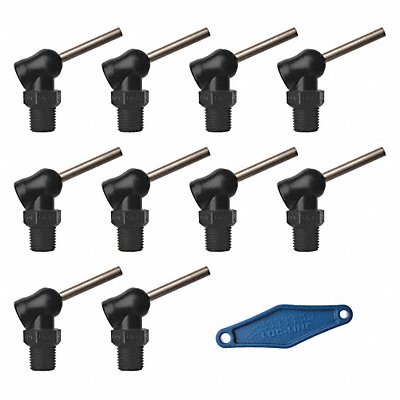 LOC-LINE 79095BLK Nozzle XR Style 0.160in.dia PK10