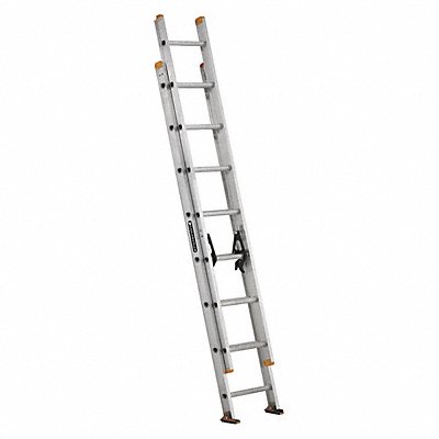 LOUISVILLE LADDER AE3216 Extension Ladder Aluminum 16 ft I