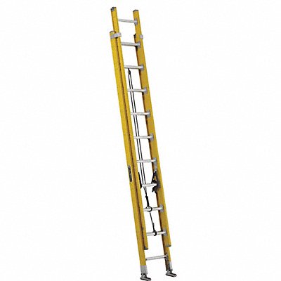 LOUISVILLE FE4220HD Extension Ladder Fiberglass 20 ft IAA