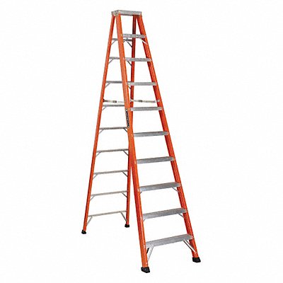 LOUISVILLE FS1310HD Stepladder Fg 10 ft 375 lb.