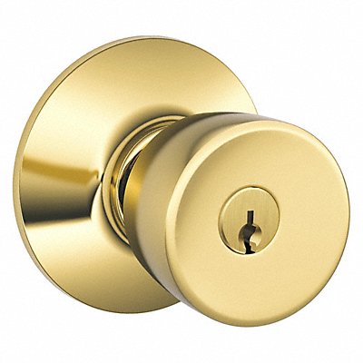 SCHLAGE F51ABEL605 Knob Lockset Mechanical Entrance Grd. 2