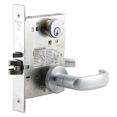 SCHLAGE L9070P17A626C123 Classroom Lock 17A Trim SatinChrome C123