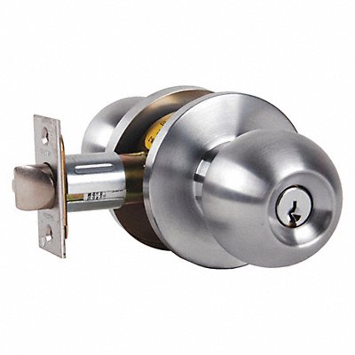 FALCON LOCK W561CP6DHAN626 Knob Lockset Mechanical Classroom Grd. 2
