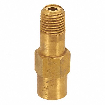 CONTROL DEVICES P25M250AA Check Valve 1/4 FPT Inlet Brass SS