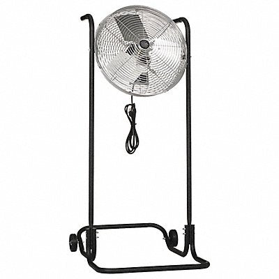 TPI INDUSTRIAL F18HTE Floor Fan Stand 18 120V TEAO 1/8HP Grey