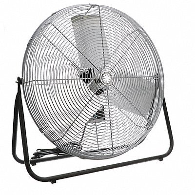 TPI INDUSTRIAL F24TE Floor Fan 24 120V TEAO 1/8HP 2.4A Grey