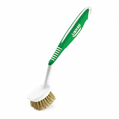LIBMAN COMMERCIAL 47 Pot Brush Brass Bristles RubberGrip PK12