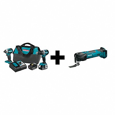 MAKITA XT269MXMT03Z 18V LXT Brushless 2pc Combo Kit (4.0Ah)