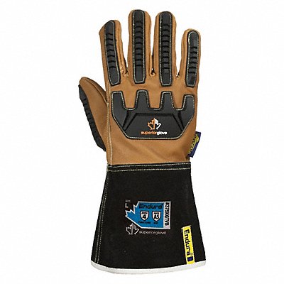 ENDURA 375KGTVBXXX Work Gloves Drivers 3XL Leather PR