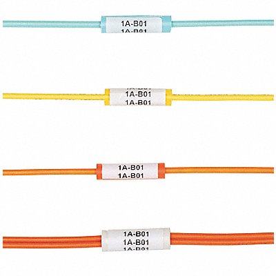 PANDUIT NWSLC7Y Wh Id Slv 3mm Dup Fiber Cable 1 PK100