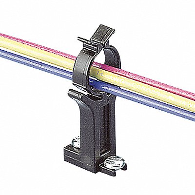 PANDUIT BR75E6C Bdleretnr .75 Bdle #6screw Bl PK100