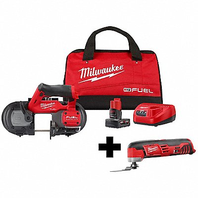 MILWAUKEE 252921XC242620 M12 Band Saw Kit and M12 Multi-Tool