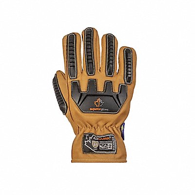 ENDURA 378GCXVBXL Work Gloves Drivers XL Leather PR