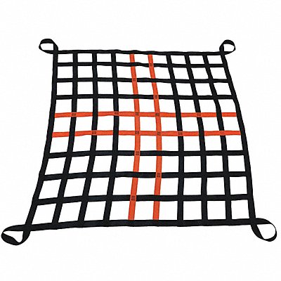 US NETTING MGCLN625142W Cargo Lifting Net 14 L x 14 W 4 500 lb