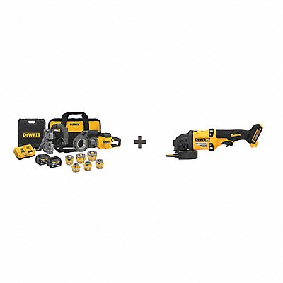 DEWALT DCE700X2KDCB606 Pipe Threading Machine 26-3/8 L 5 W